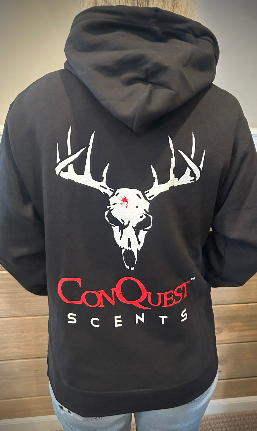 Black "Old School" Hoodie