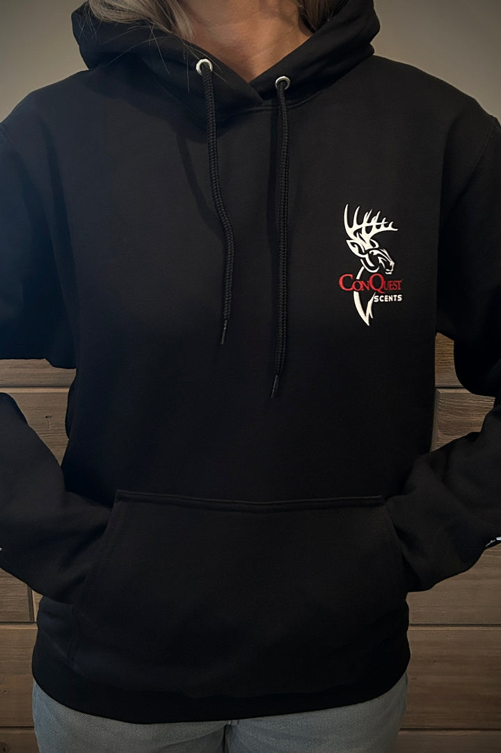 Black "Old School" Hoodie